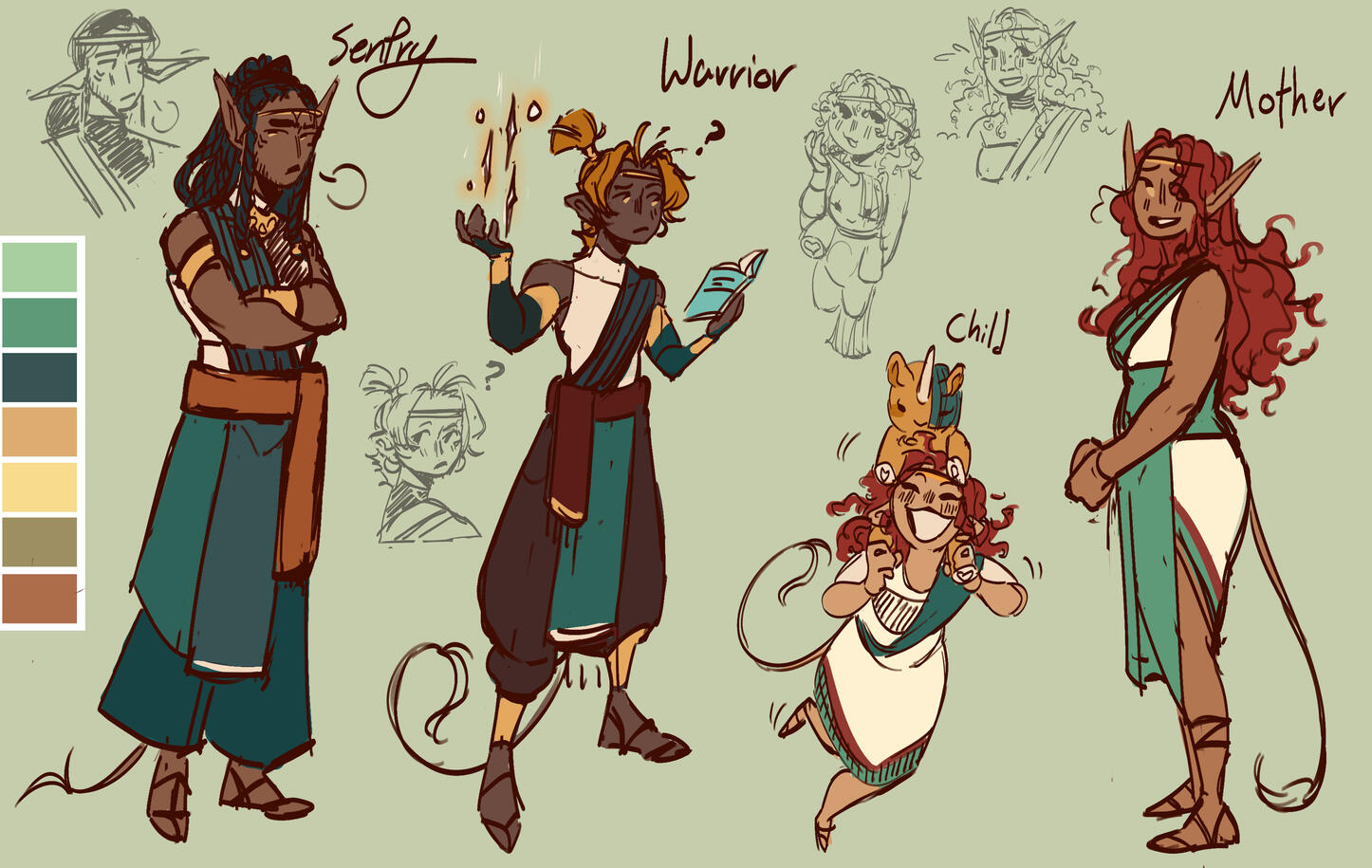 Character Sketches